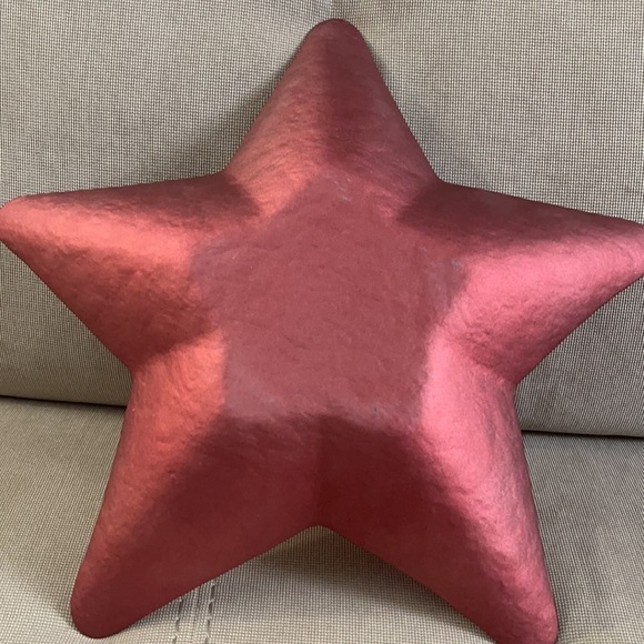 Star style red plate - Picture 6 of 6